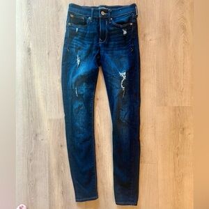 Express mid rise skinny jeans size 00 Regular 29 inch inseam